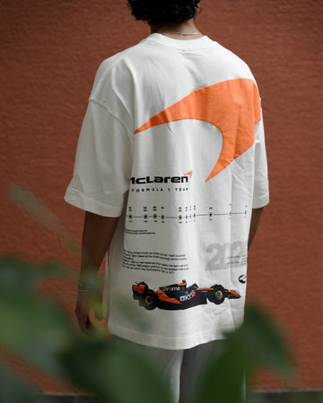 WHITE MCLAREN DRIFT T-SHIRT