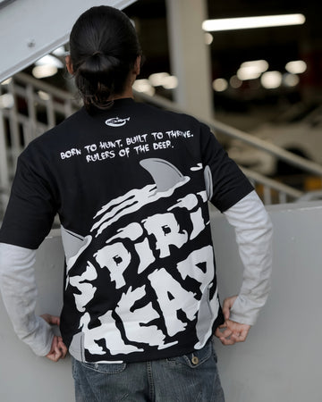 BLACK SPIRIT HEAD T-SHIRT