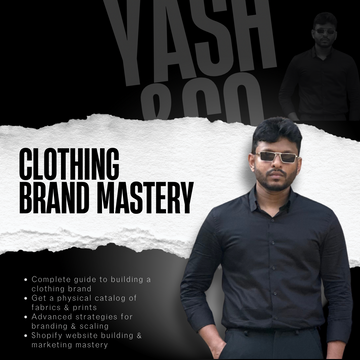 CLOTHING BRAND MASTERY + PHYSICAL CATALOGUE