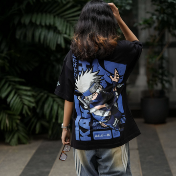 BLACK KAKASHI T-SHIRT