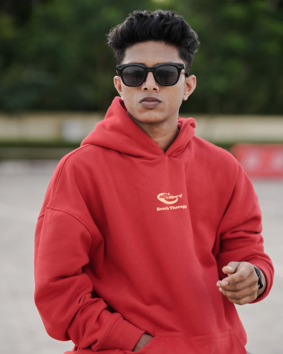 RED BEACH HOODIE
