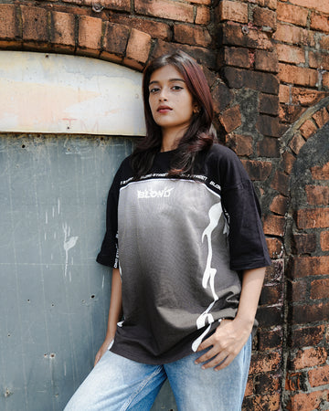 BLACK BLOND STREET T-SHIRT