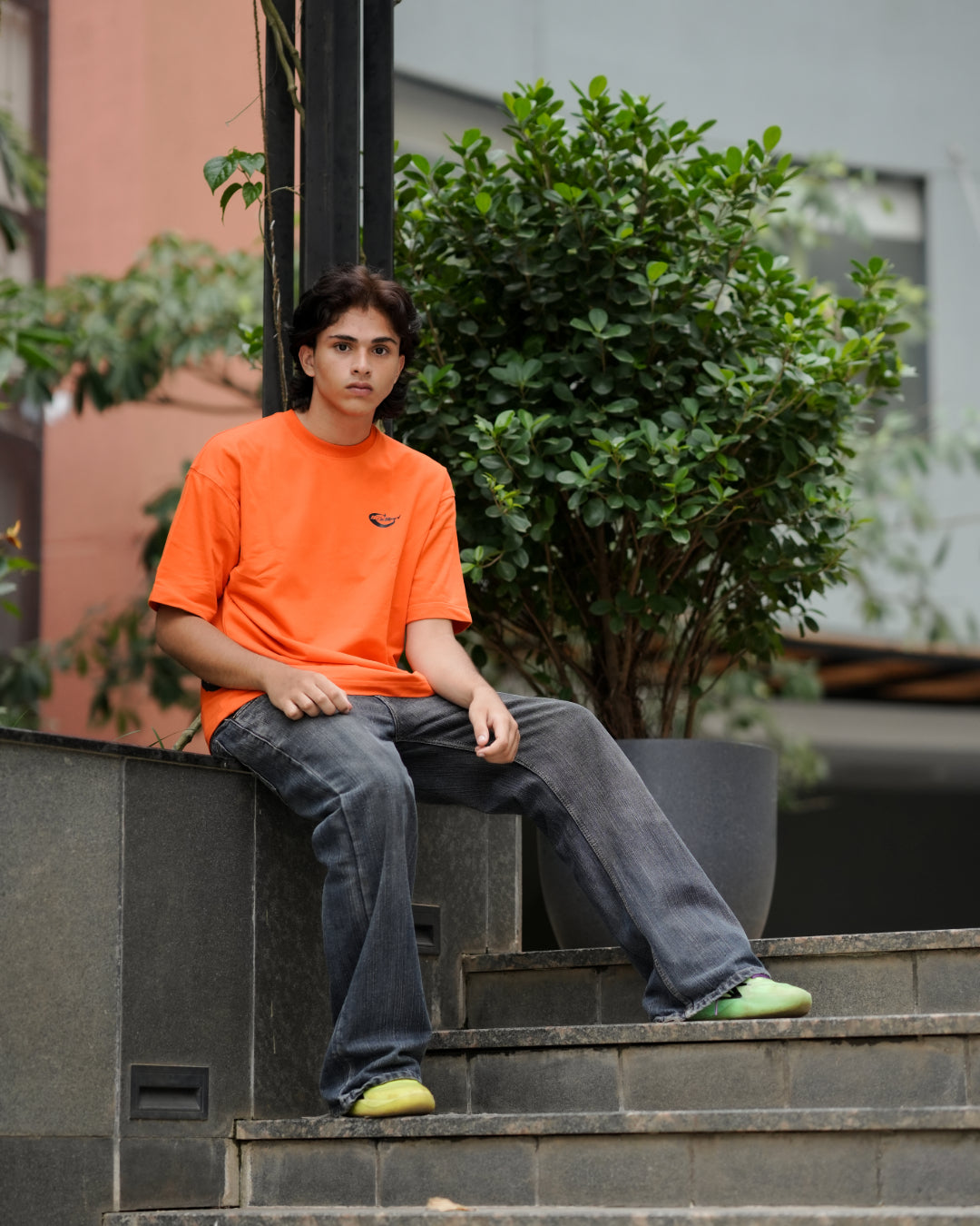 ORANGE F1 T-SHIRT