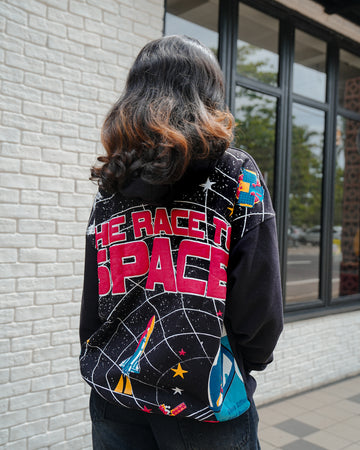 BLACK OVERSIZED HOODIE